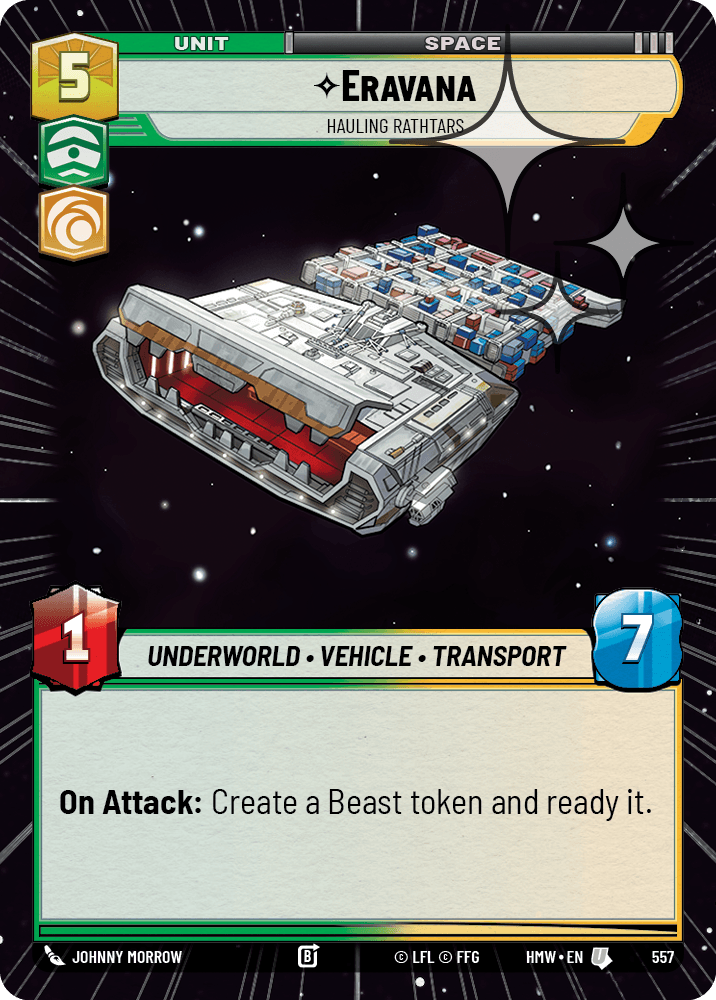 Eravana — Hauling Rathtars