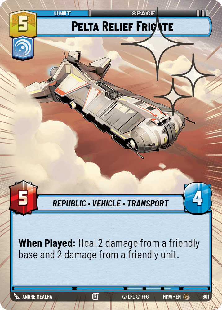 Pelta Relief Frigate