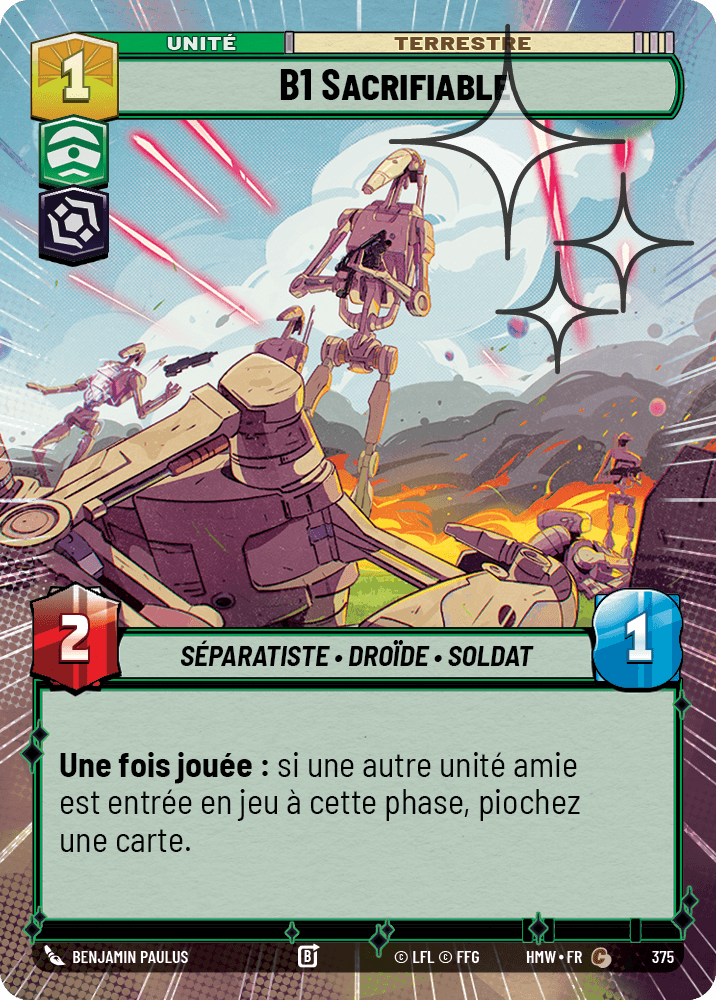 B1 Sacrifiable