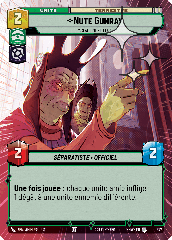 Nute Gunray, Parfaitement Légal
