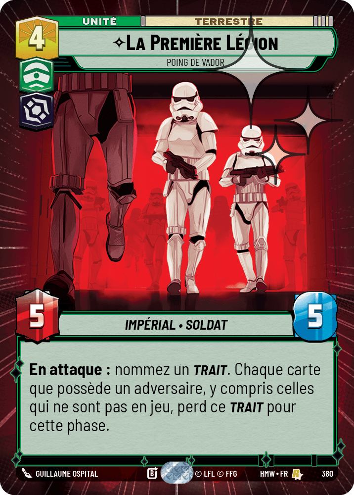 La Première Légion, Poing De Vador