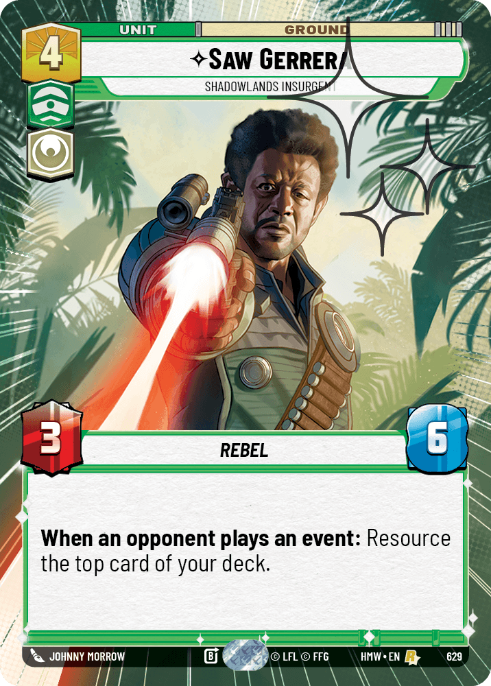 Saw Gerrera — Shadowlands Insurgent