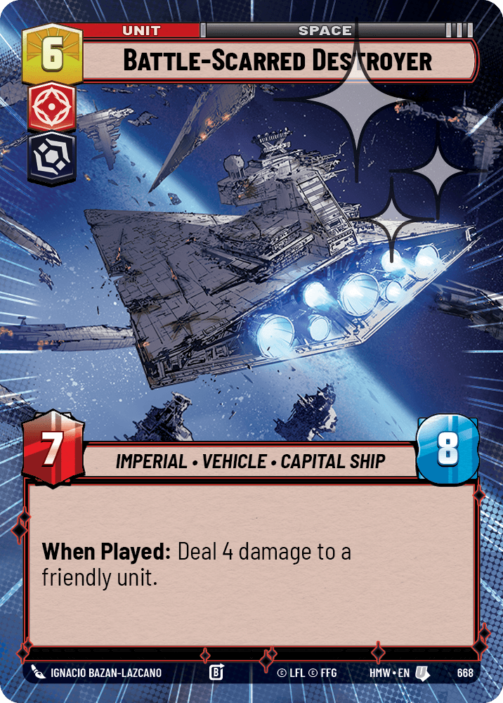 Battle-Scarred Destroyer