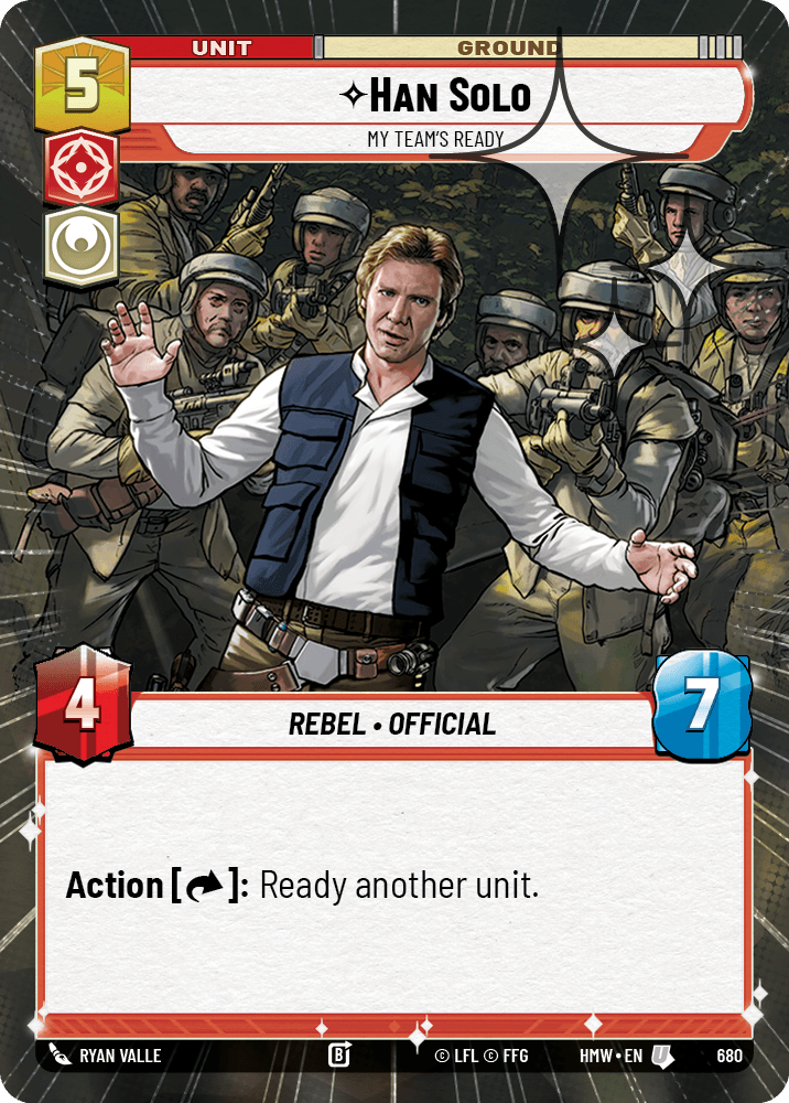 Han Solo — My Team's Ready