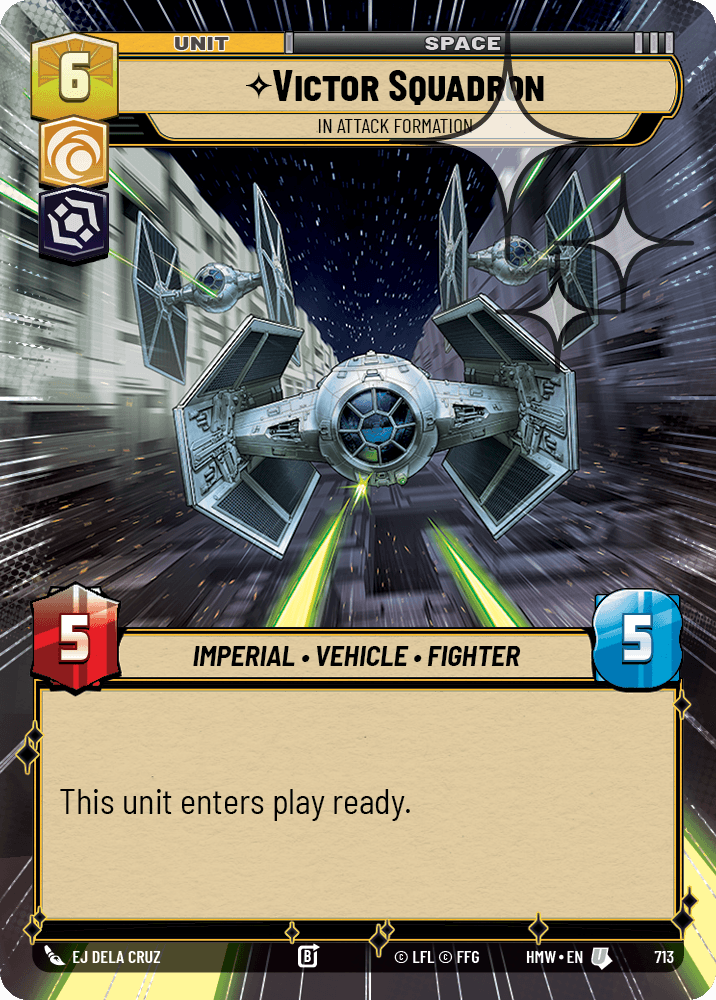 Victor Squadron — In Attack Formation