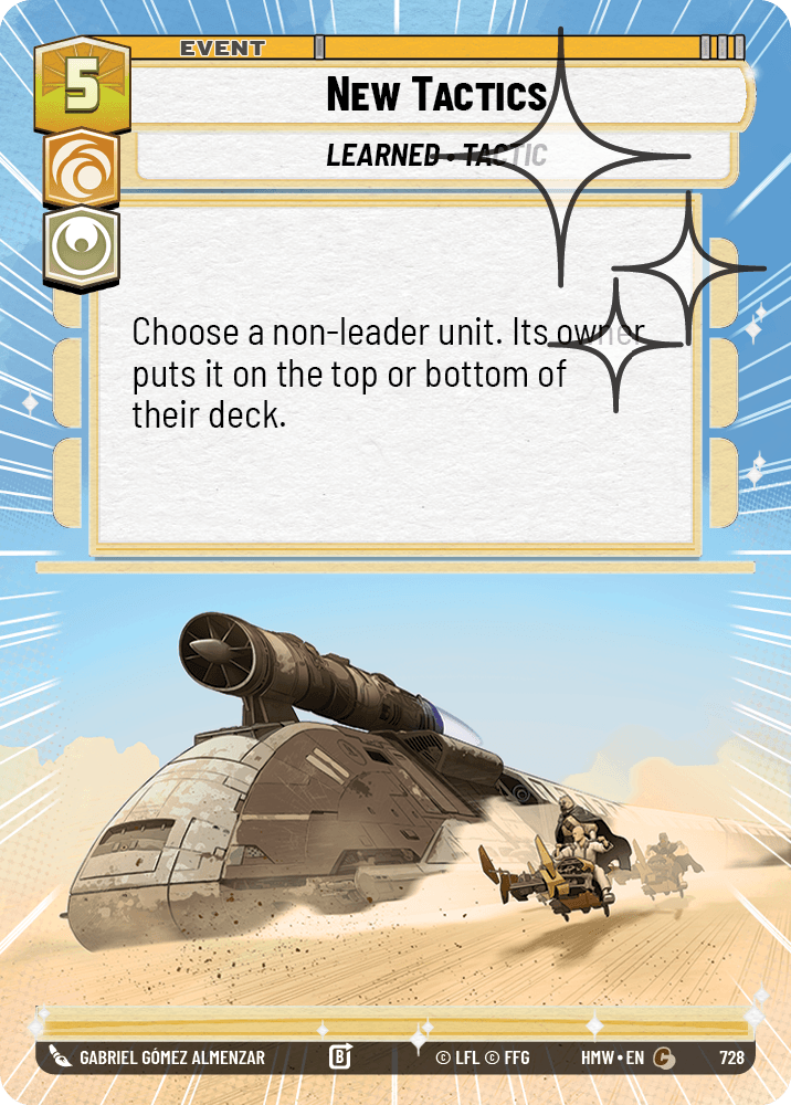 New Tactics