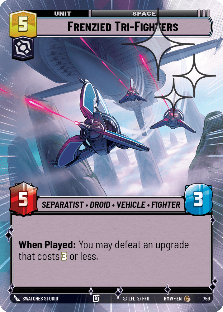 Frenzied Tri-Fighters