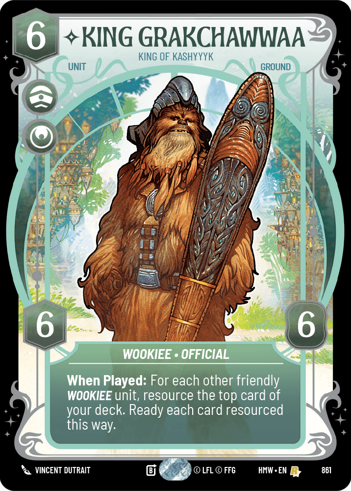King Grakchawwaa — King of Kashyyyk