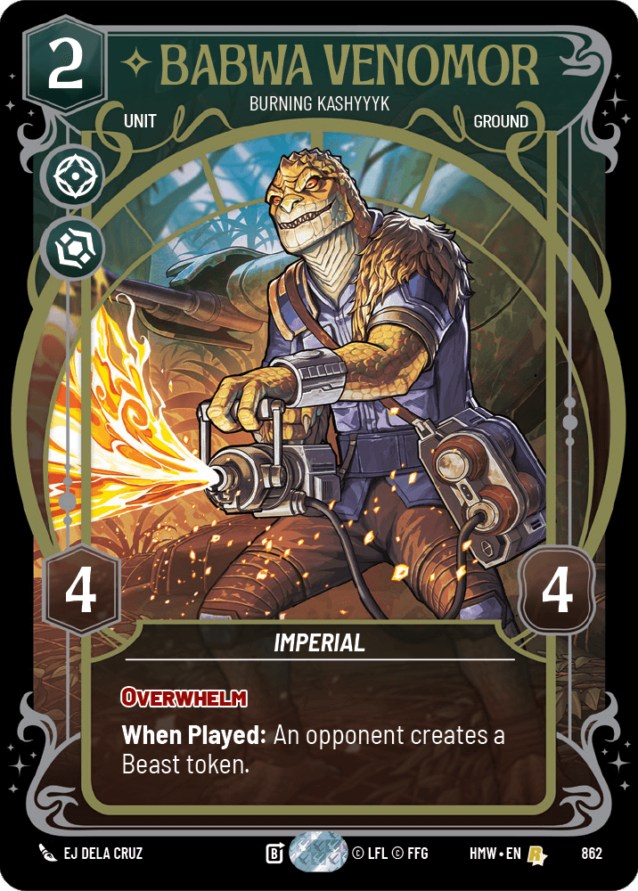 Babwa Venomor — Burning Kashyyyk
