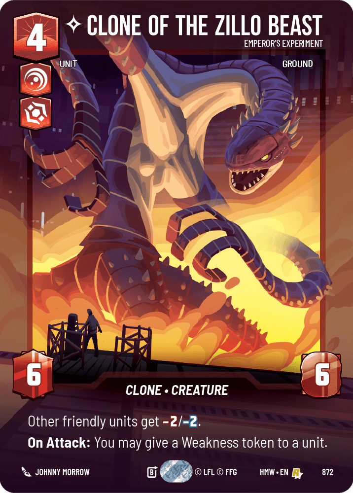 Clone of the Zillo Beast — Emperor's Experiment