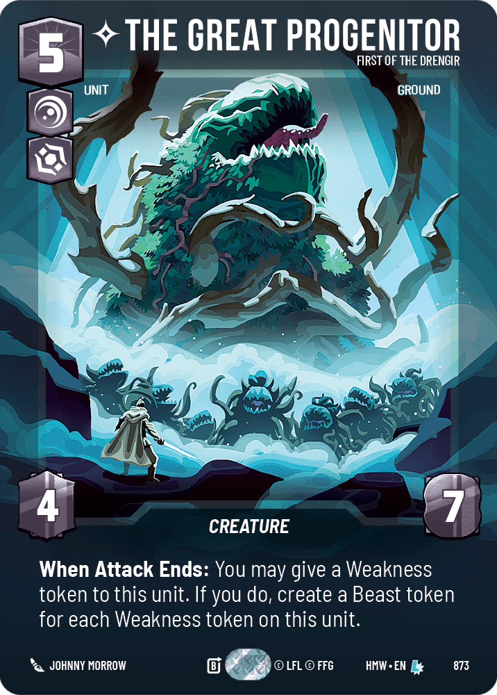 The Great Progenitor — First of the Drengir