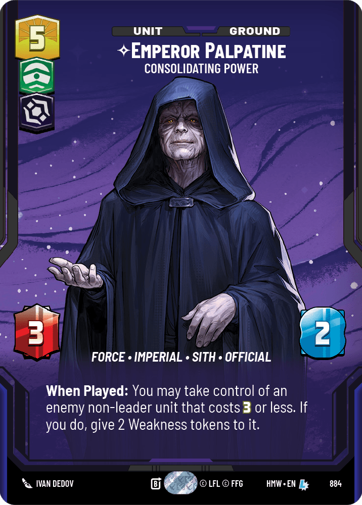 Emperor Palpatine — Consolidating Power