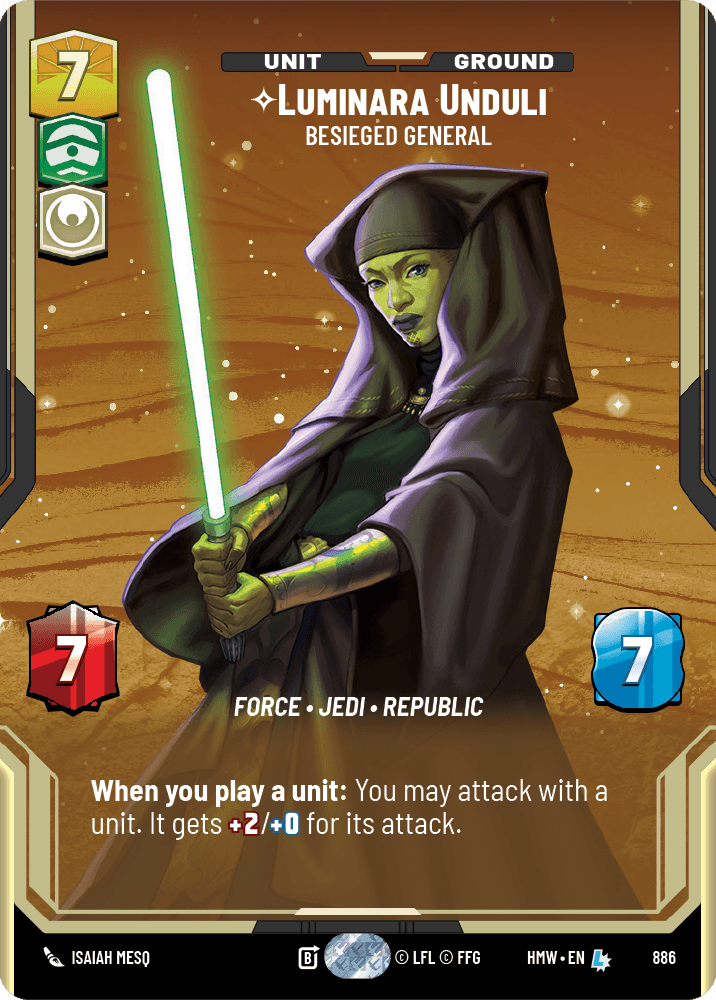 Luminara Unduli — Besieged General