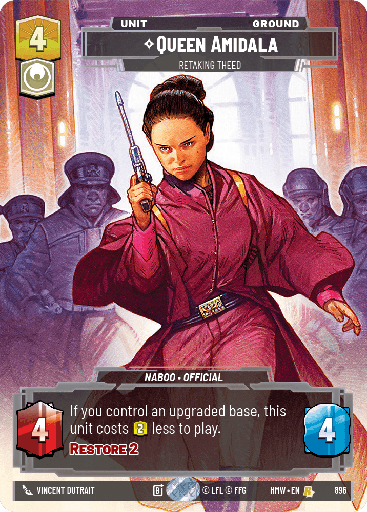 Queen Amidala — Retaking Theed