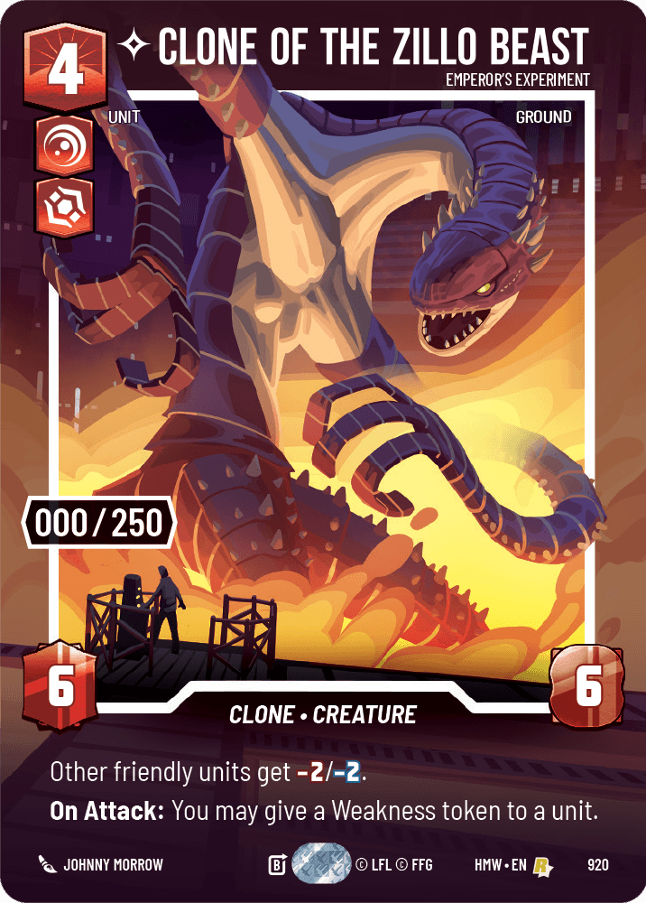 Clone of the Zillo Beast — Emperor's Experiment