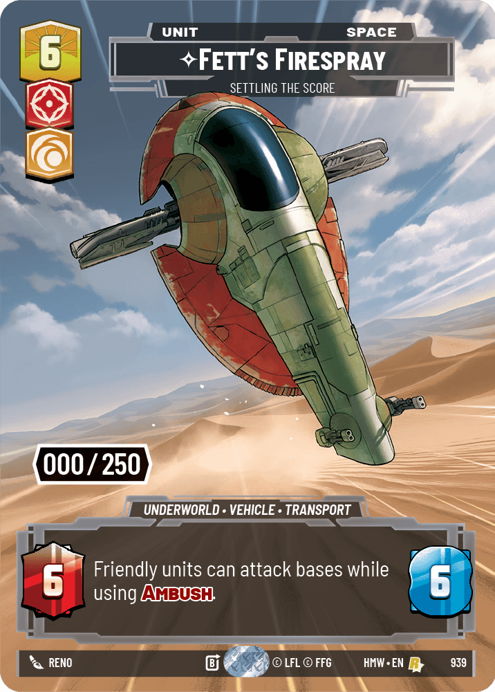 Fett's Firespray — Settling the Score