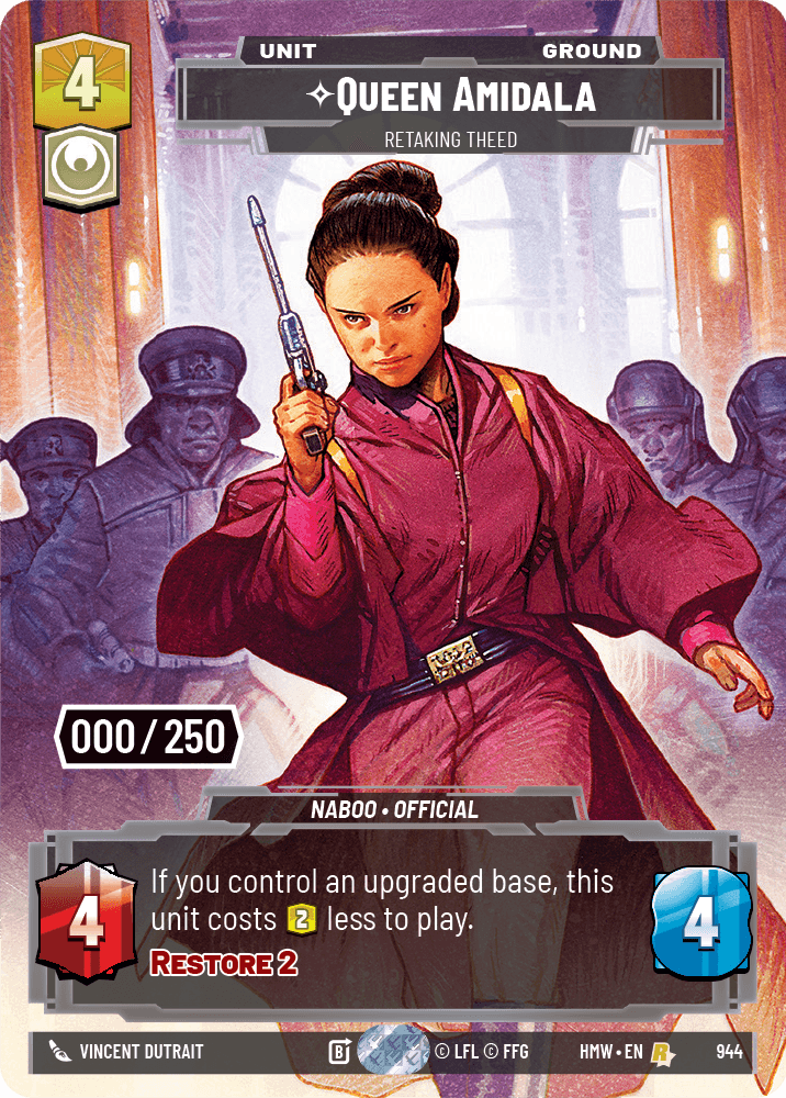 Queen Amidala — Retaking Theed