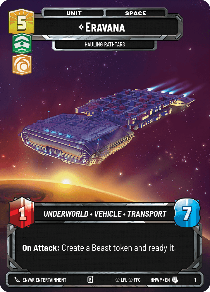 Eravana — Hauling Rathtars
