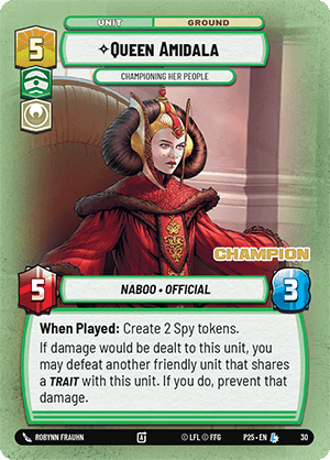Queen Amidala — Championing Her People