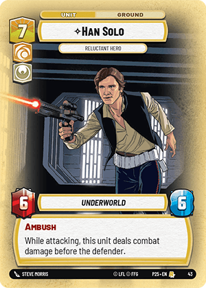 Han Solo — Reluctant Hero