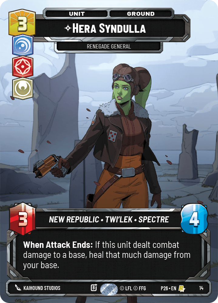 Hera Syndulla — Renegade General