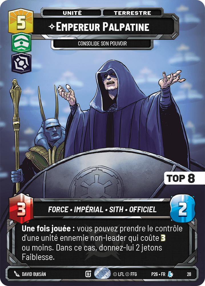 Empereur Palpatine — Consolide Son Pouvoir