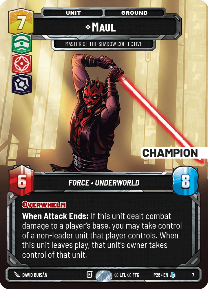 Maul — Master of the Shadow Collective