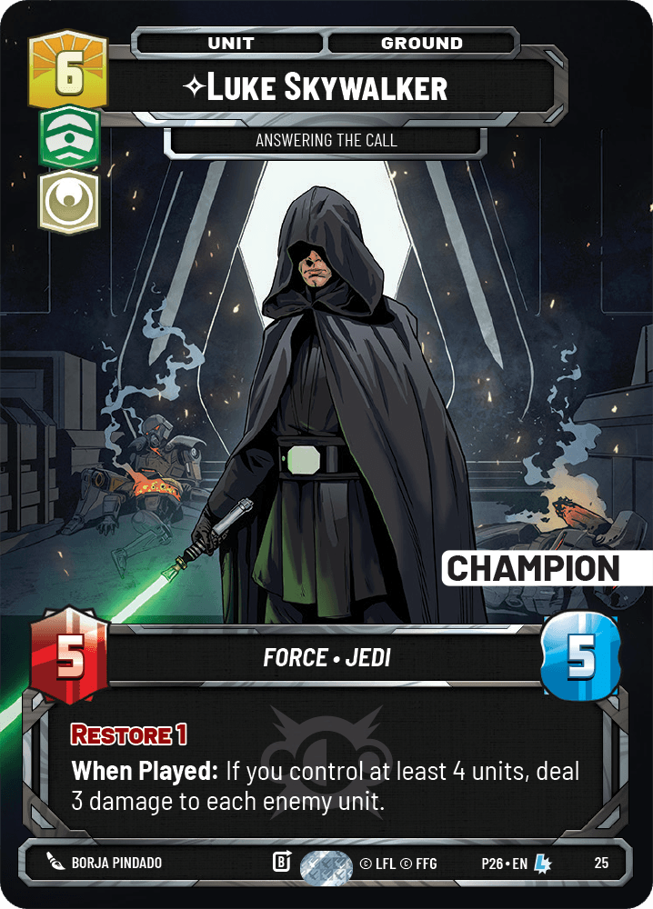 Luke Skywalker, Answering the Call