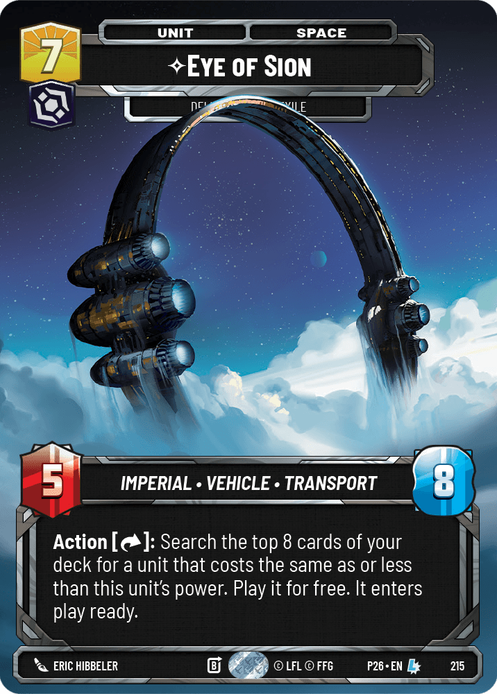 Eye of Sion, Delivered from Exile