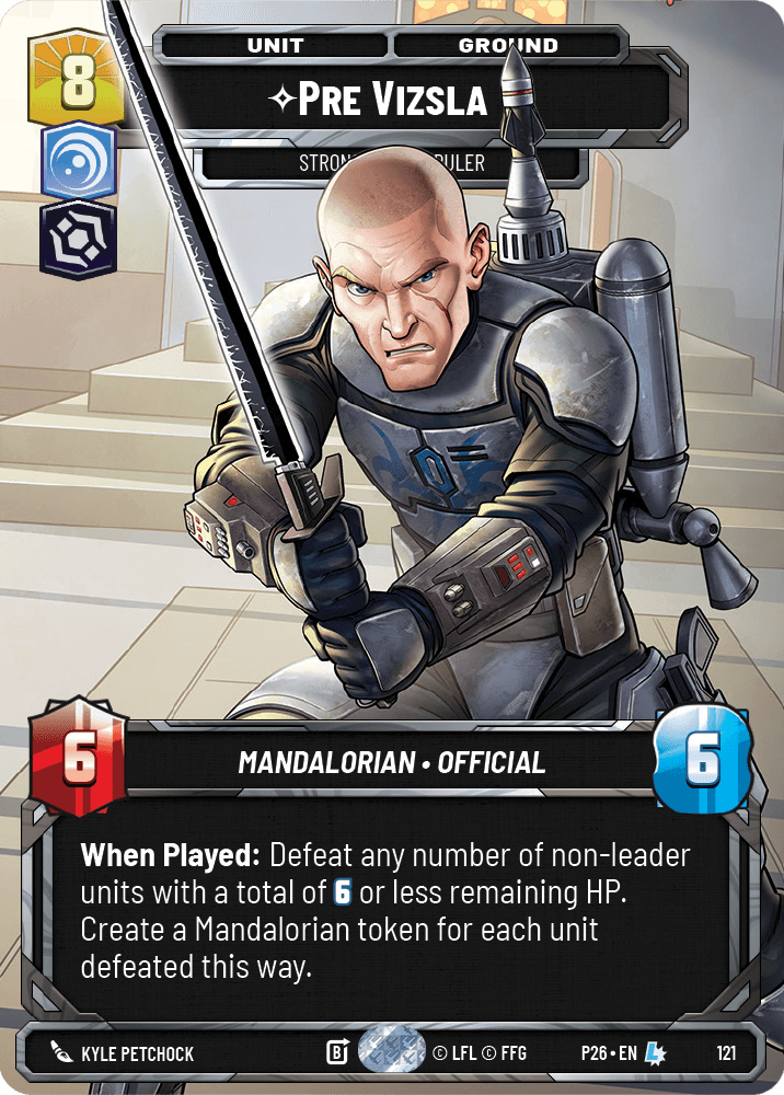 Pre Vizsla, Strong-Willed Ruler