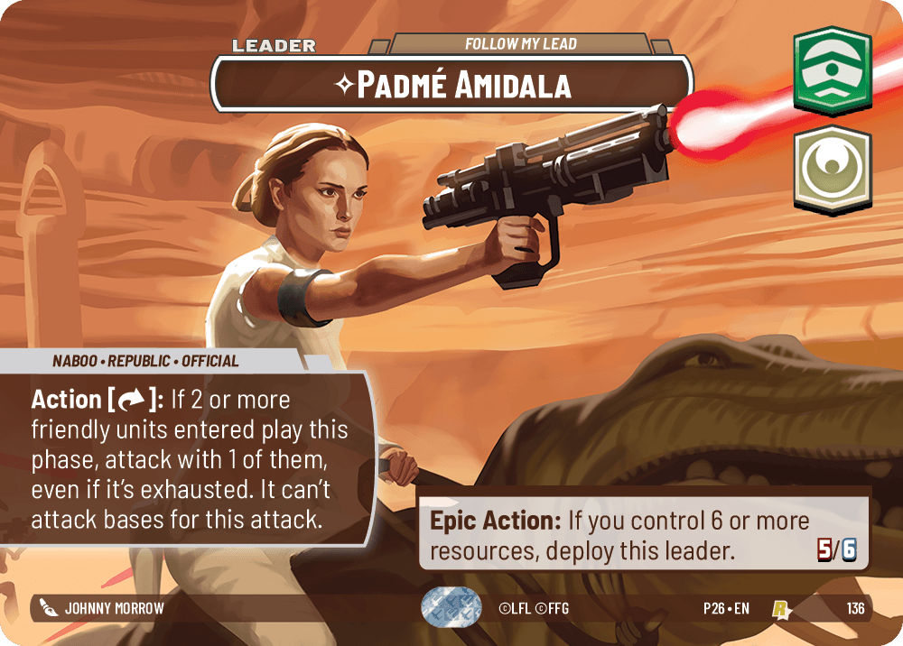 Padmé Amidala, Follow My Lead