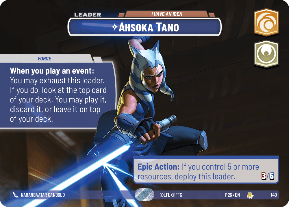 Ahsoka Tano, I Have an Idea