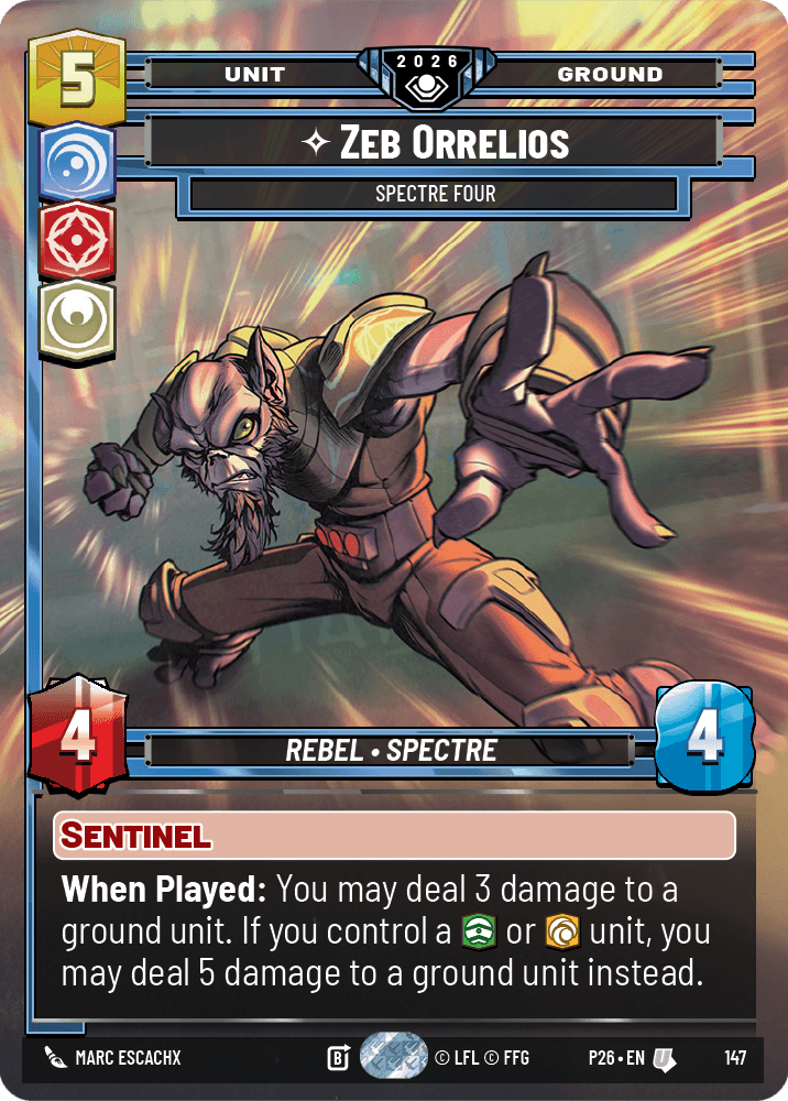 Zeb Orellios, Spectre Four