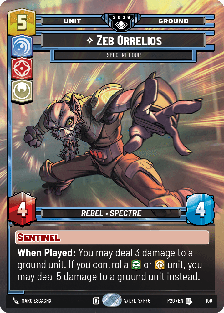 Zeb Orellios, Spectre Four