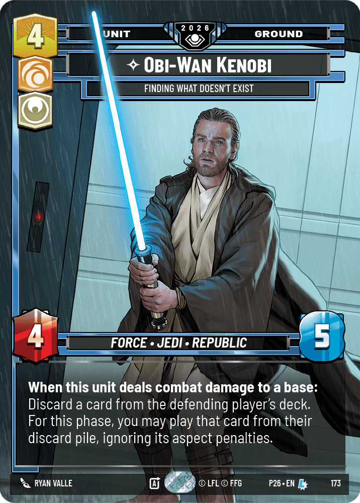 Obi-Wan Kenobi, Finding What Doesn't Exist