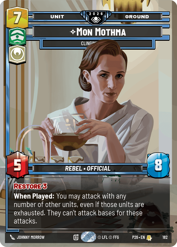 Mon Mothma, Clinging to Hope