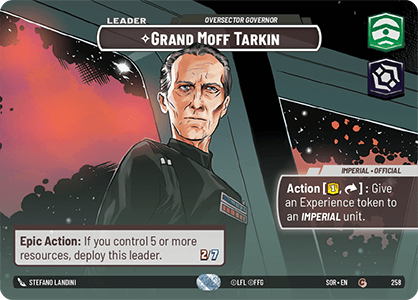 Grand Moff Tarkin — Oversector Governor