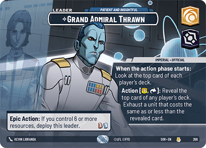 Grand Admiral Thrawn — Patient and Insightful