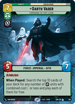 Darth Vader — Commanding the First Legion