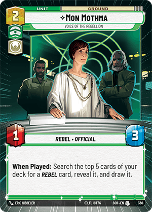Mon Mothma — Voice Of The Rebellion