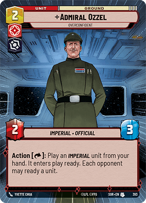 Admiral Ozzel — Overconfident