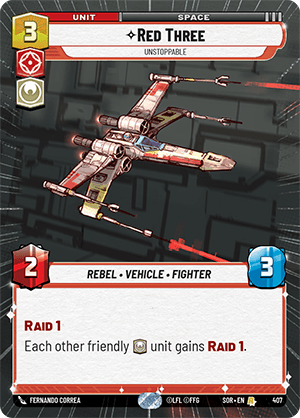 Red Three — Unstoppable