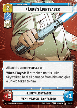 Luke's Lightsaber