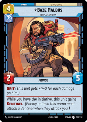 Baze Malbus — Temple Guardian