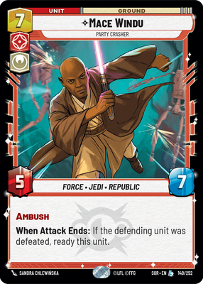 Mace Windu — Party Crasher