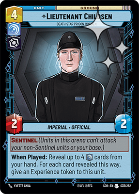 Lieutenant Childsen SOR 35