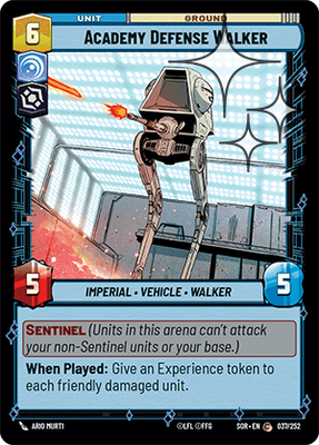 Academy Defense Walker SOR 37
