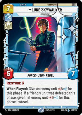 Luke Skywalker SOR 51