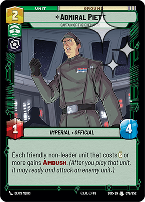 Admiral Piett SOR 79