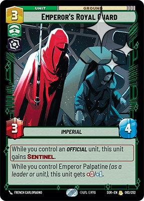 Emperor's Royal Guard SOR 82